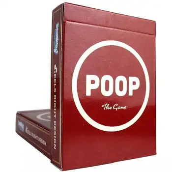 Gioco di carte Poop Prima edizione Giochi da tavolo adatti alla famiglia Giochi per adulti per il gioco Night Funparty Gioco di carte