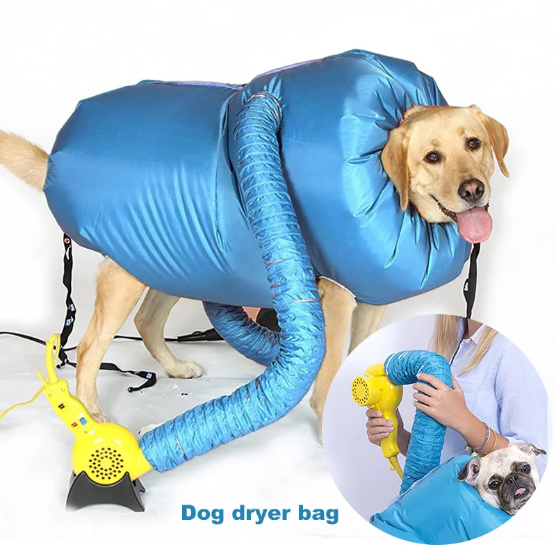 FoldingDogDryBagBathBathingToolsForDogsPetHairDryerBlowBag