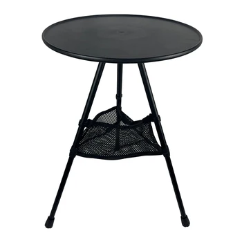 캠핑 원형 측면 보조 조명 테이블