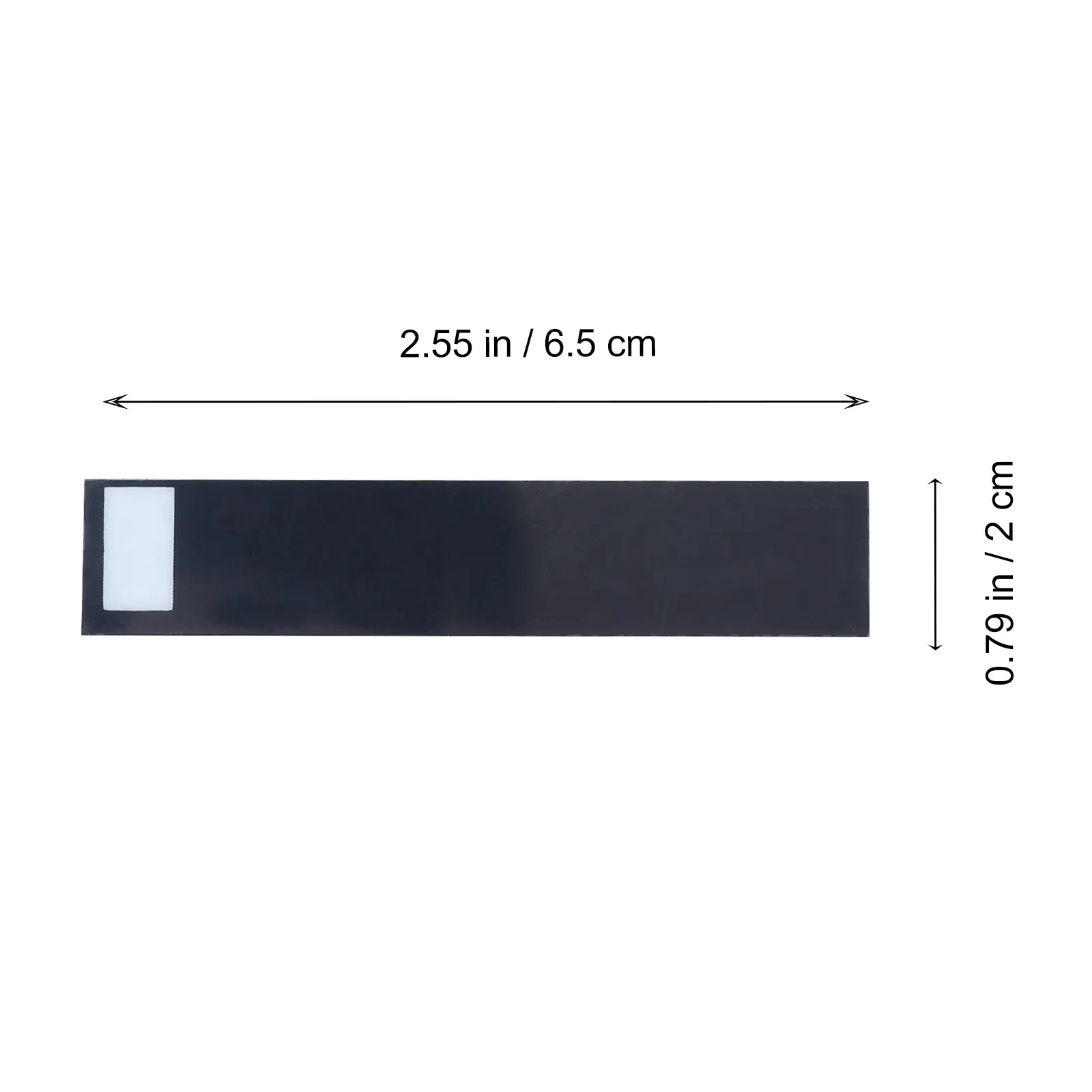 3Pcs LCD 온도계 스티커 스트립은 우유병 물 온도를 정확하게 측정합니다. 간편한 스틱 병
