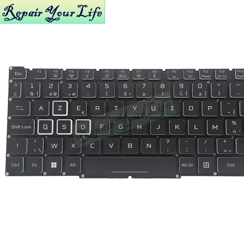AZERTY, PT-BR ITA, RGB, AN517-54, AN517-41, AN515-45,