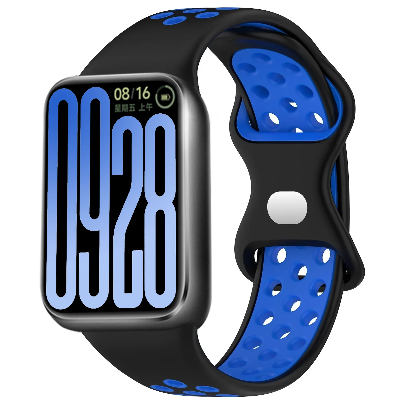 Breathable Sport Silicone Strap for Smartwatch - Replacement Bracelet Accessory