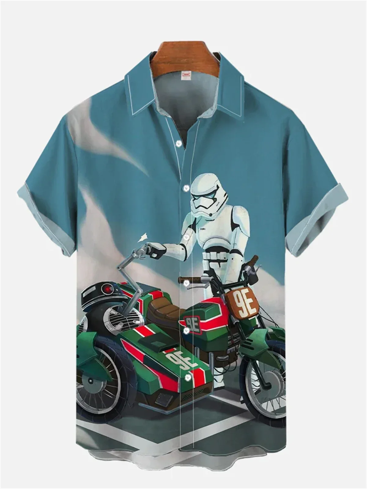 Рисунок 2 - Гавайская рубашка с коротким рукавом для мужчин