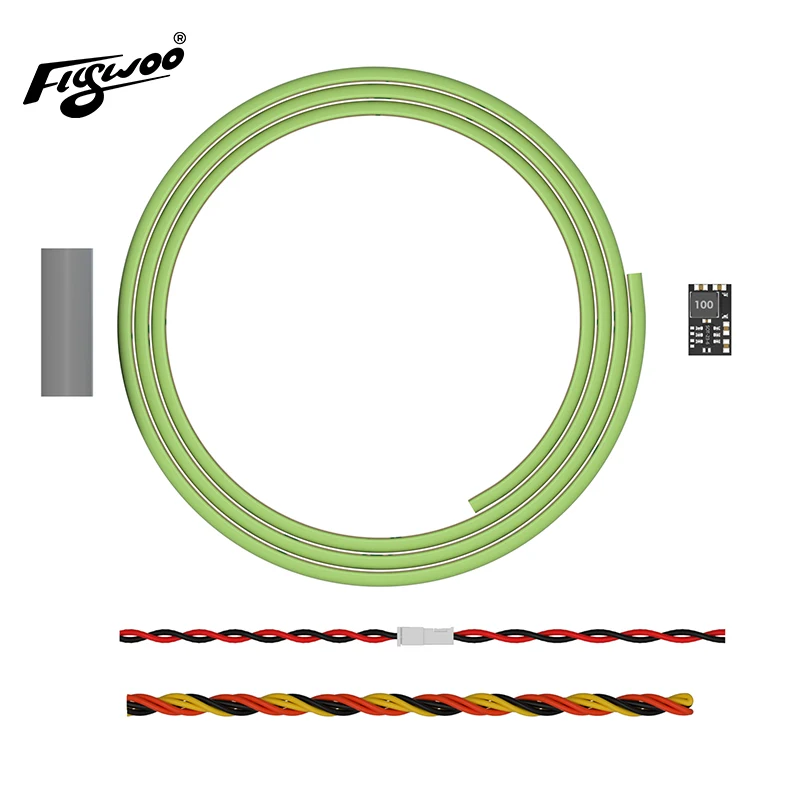 

Flywoo Flexible светодиодный + 3,3 V Bec (2,7 мм x 1 м)