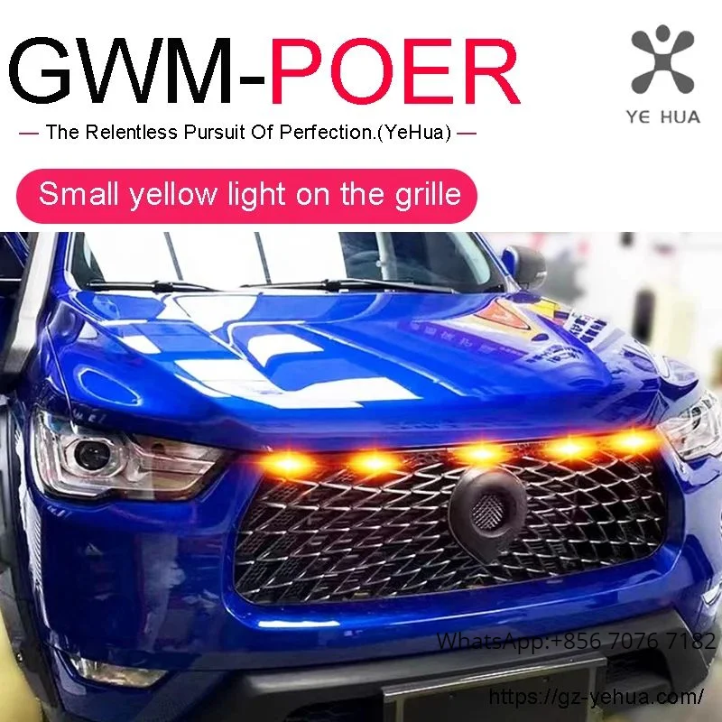 For Great Wall Poer Gwm 2021 2023 Led Warning Yellow Light Middle ...