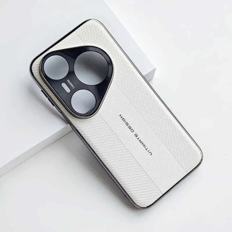 Luxury Electroplated PU Leather Ultra-Thin Shockproof Case