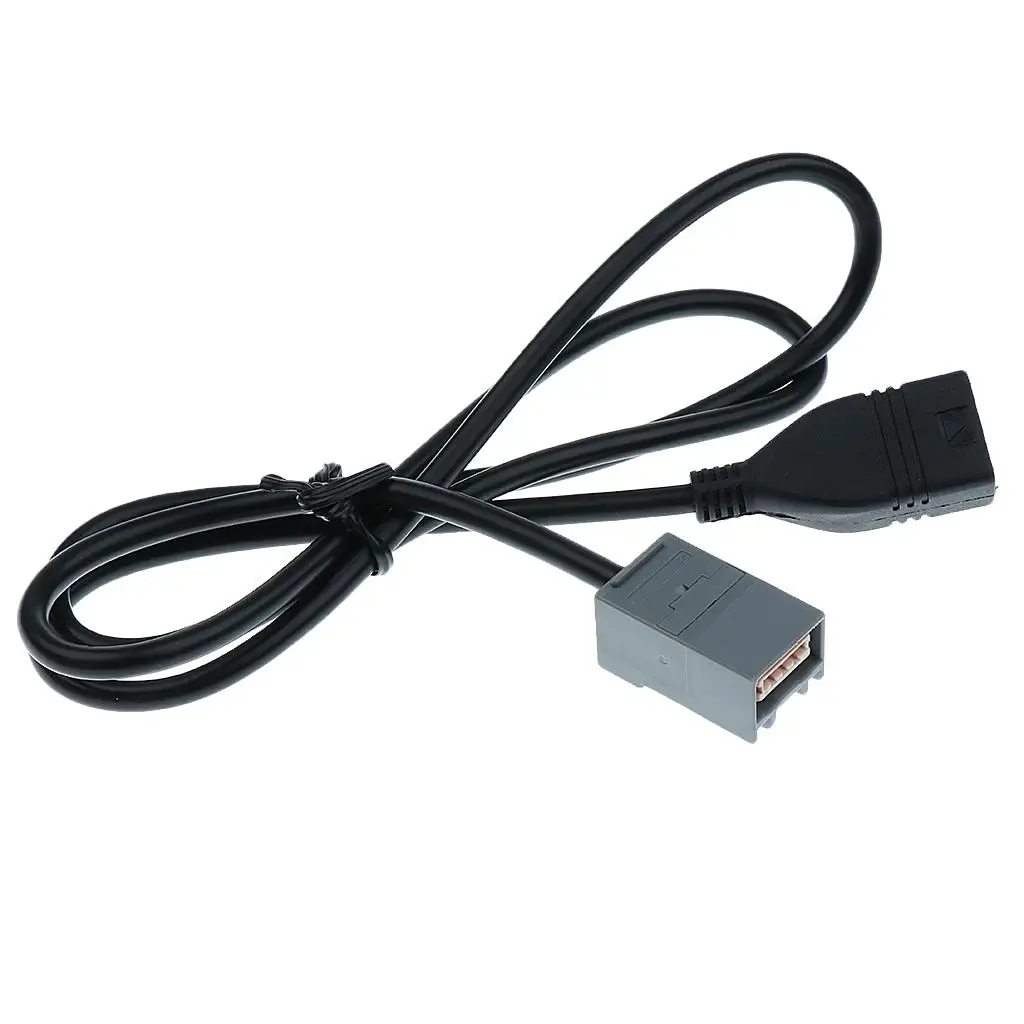 USB 스테레오 오디오 어댑터 PVC 와이어 자동차 스피커 케이블 커넥터 (혼다 어코드, 시빅, 재즈용)