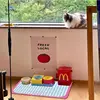 Universal Pet Dining Mat PVC Waterproof Oil Resistant Leak Proof Slip Resistant Spla Proof Floor Mat for s And Dogs