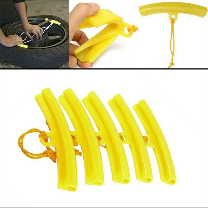 Flexible Universal Mounting Tool Motorcycle Accessories Wheel Edge Easy Install Protection Tyre Rim Protector 5PCS motorcycle wheel rim protector