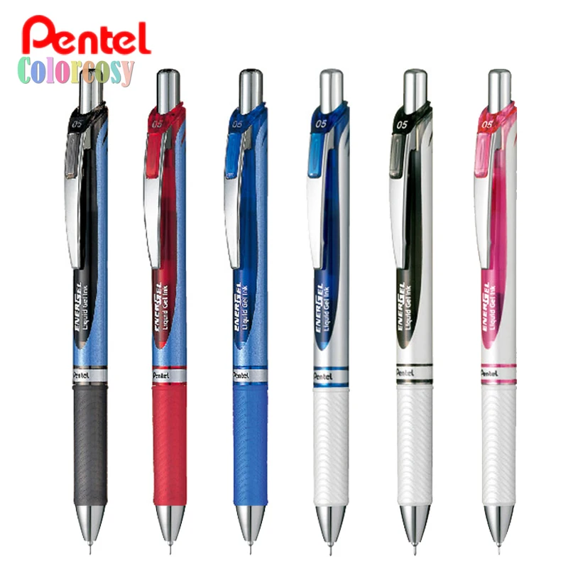 Pentel Black Fast Drying Gel Pens, 3 Pack