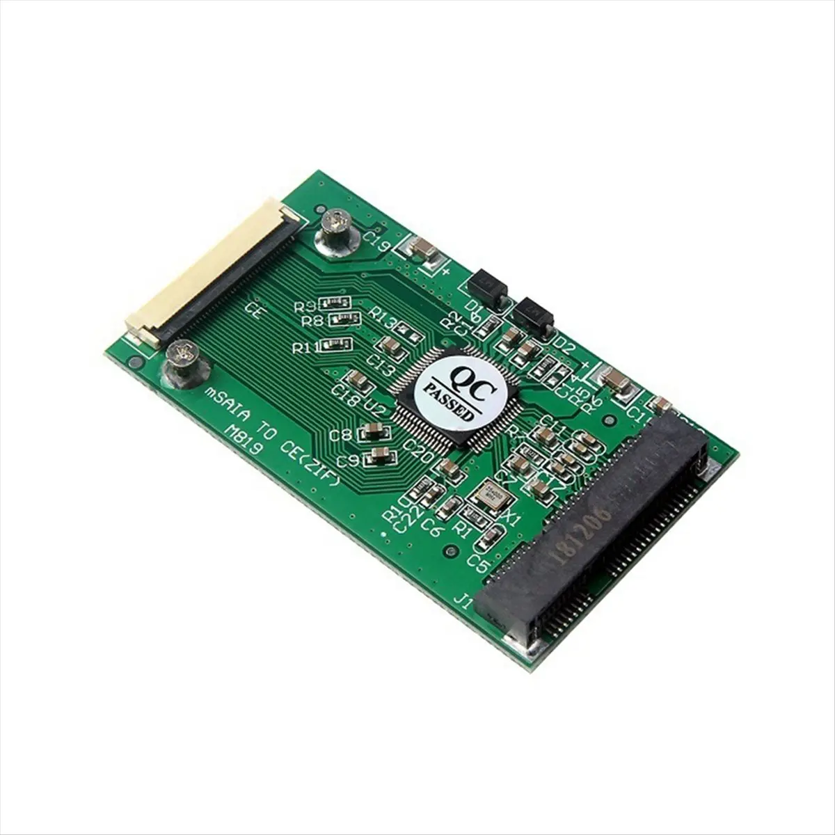 AT42 MSATA SSD-CE ZIF 어댑터 미니 PCI-E MSATA SSD-40핀 1.8인치 변환기 카드 전송 변환기 카드