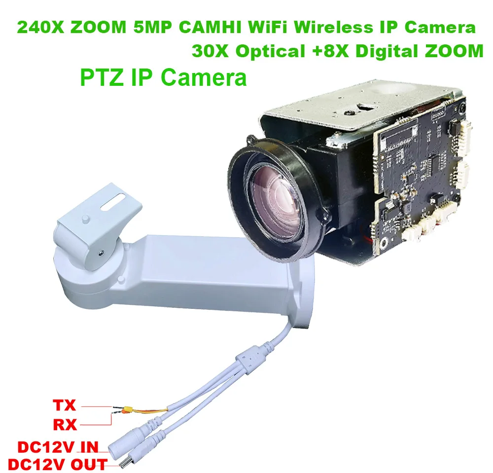 IP-камера SONY IMX 335 с поддержкой Wi-Fi и микрофона