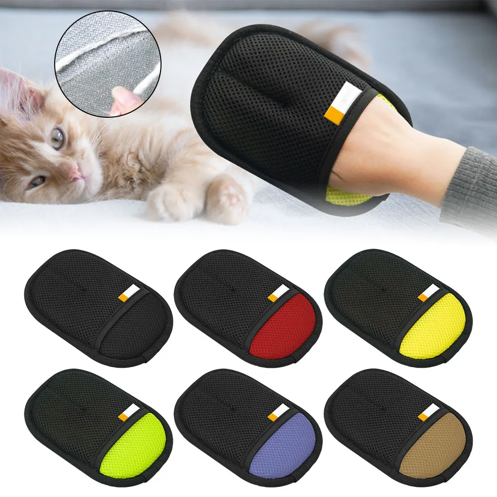 2 stuks handschoenen voor het verwijderen van dierenhaar, handschoenen