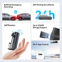 DDPAI MINI Pro 2K 1440P Dash Camera WiFi DVR 121° FOV Night Vision Smart Voice Control Support 24H Parking Monitor - Image 3