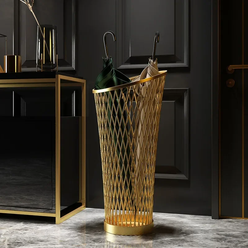 Creative Hollow Umbrella Stand Home Door Umbrella Storage Organization Barrel Hotel Lobby House Umbrellas Holder
