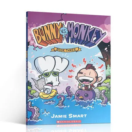 

MiluMilu Original Children Comic Books Bunny Vs. Monkey 3
