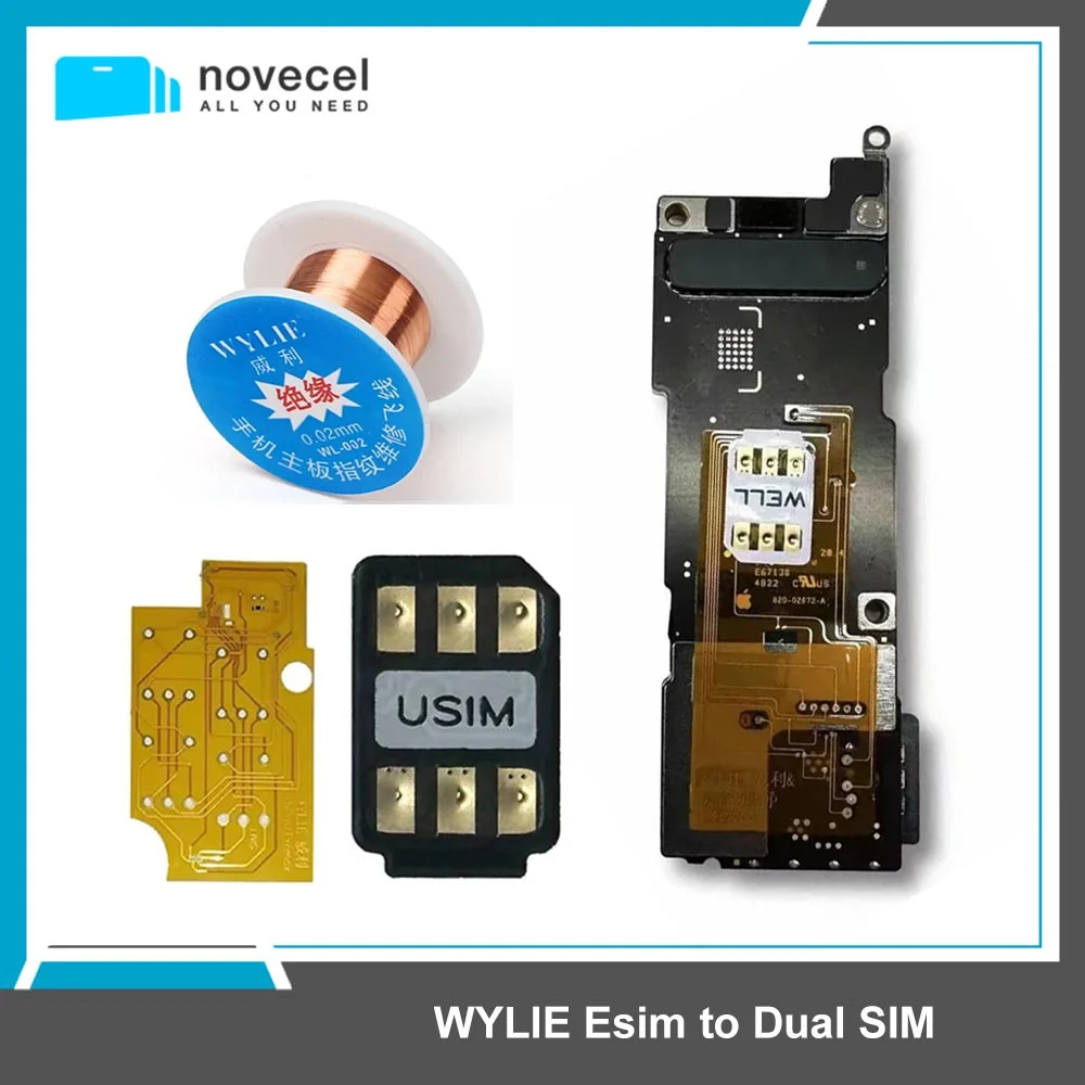 WYLIE 아이폰 14 프로 15 플러스 프로 맥스용 싱글 투 듀얼 내장 케이블, eSim to Sim, 별도 손상 없음, 플렉스 부품 필요 없음, 신제품 Best Top5 WYLIE 아이폰 14 프로 15 플러스 프로 맥스용 싱글 투 듀얼 내장 케이블, eSim to Sim, 별도 손상 없음, 플렉스 부품 필요 없음, 신제품 Best Top5