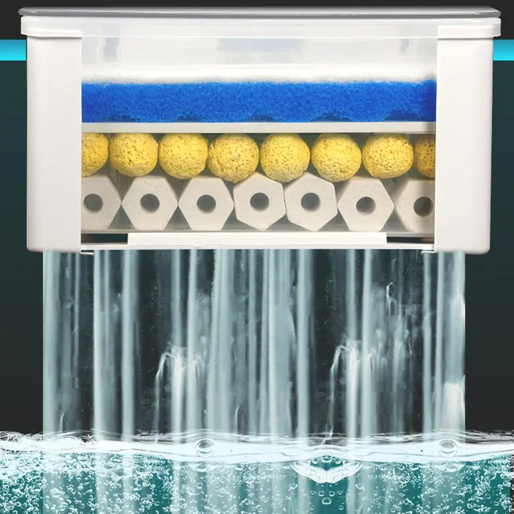 Ready-Stock-Fishbowl-Water-Curtain-Filter-Box-With-3-in-1-Upper-Filter ...