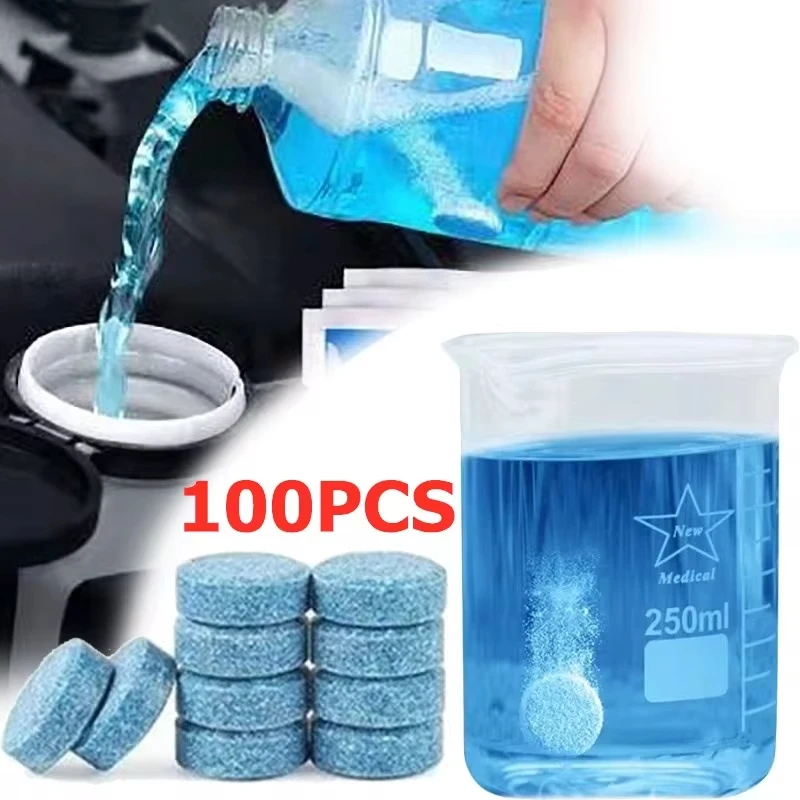 Car Windscreen Cleaner Effervescent Tablet Auto Glass