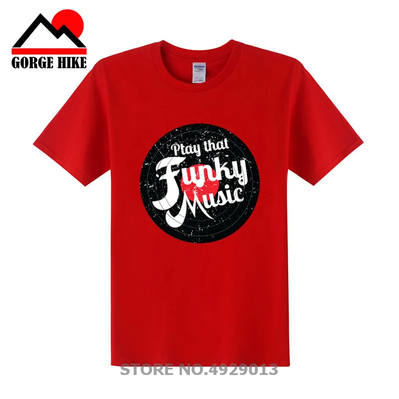 New Studio Dj Player Disco Funky House Music Soul 70S 80S Club Retro Vinyl Record Shirt Tee T-Shirt Da Uomo Fashion Swag Men Tops