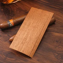 

Spanish Cedar Paper Veneer For Cigar Box Case Increase Aroma Cigar Mat Humidor Natural Cedar Wood Chips Cigar Accessories