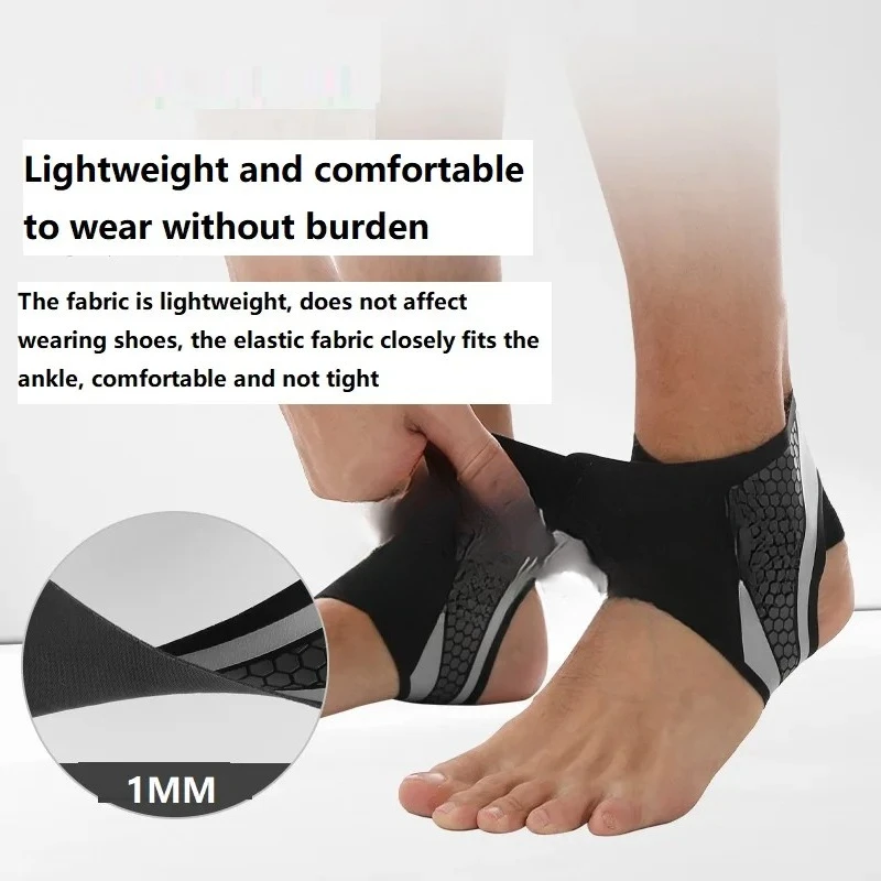 1-2PCS Bandage Protector Foot Support for Pain Plantar Fasciitis Night Splint Ankle Protector Soccer Compression Anklet