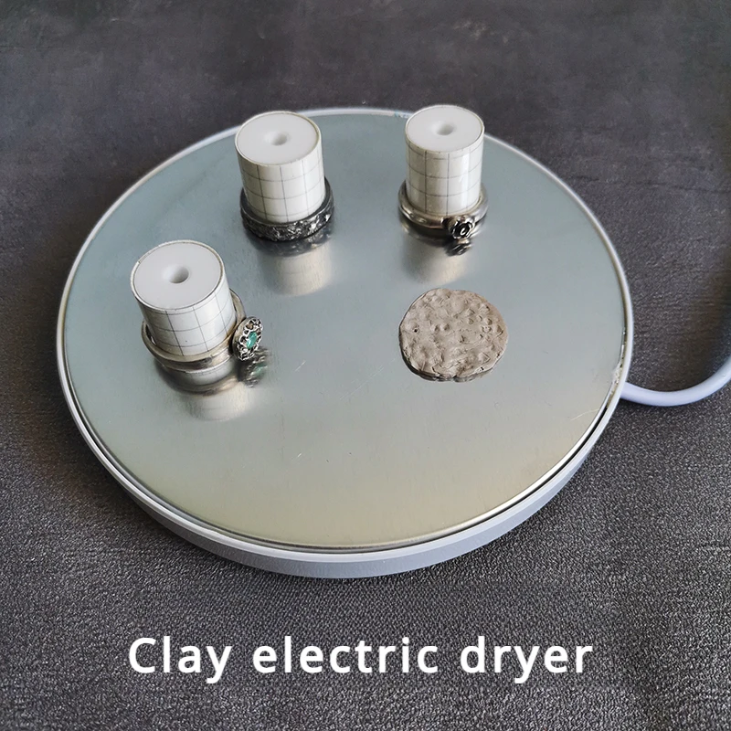 Black Glass Panel Electronic Dryer For Jewelry Making