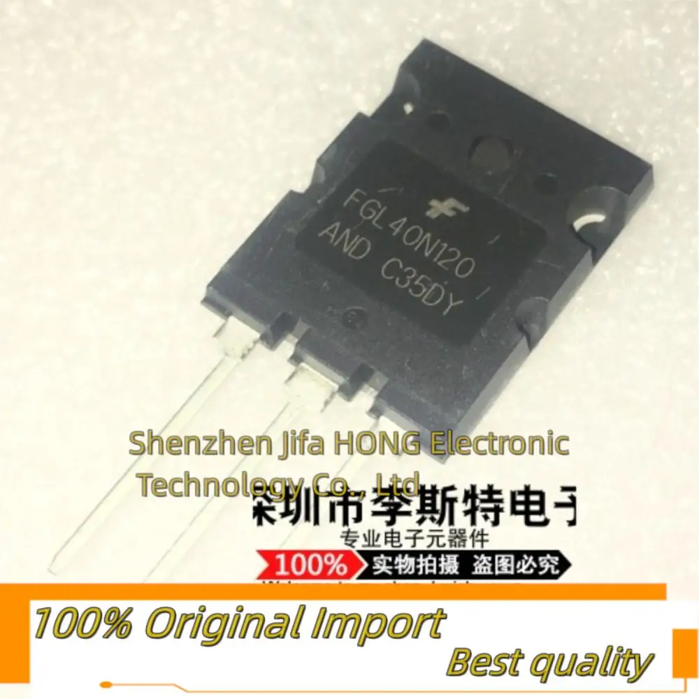 

10PCS/Lot FGL40N120 FGL40N120AND 40A/1200V IGBT TO-264 Imported Original Best Quality