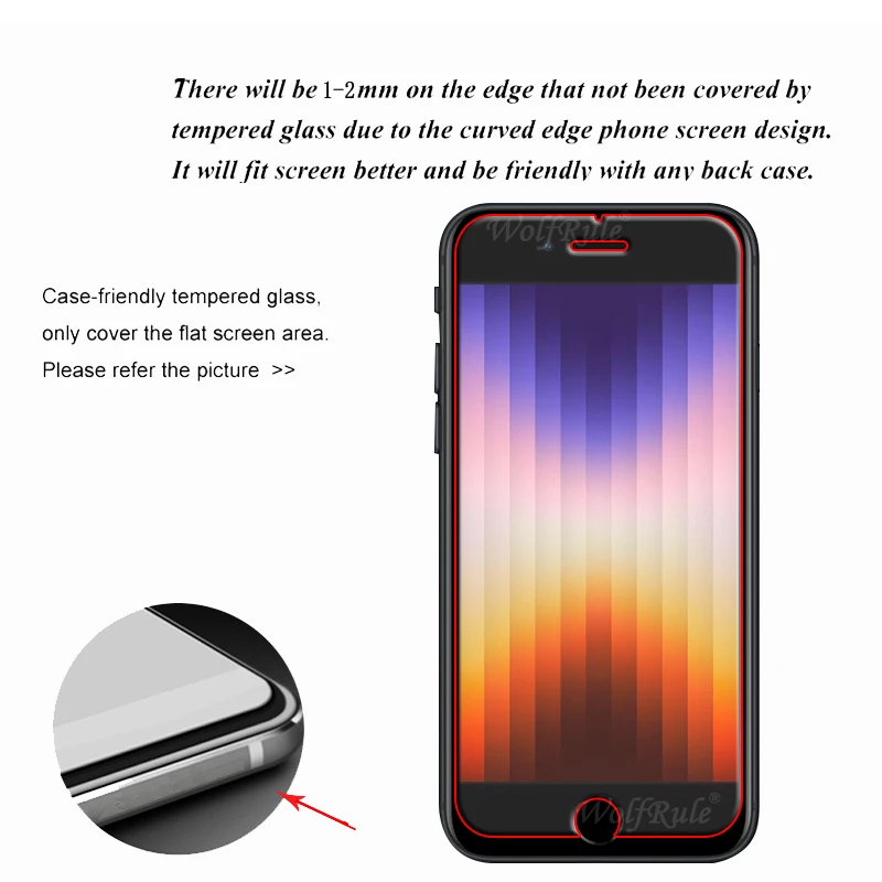 Premium Tempered Glass Screen Protector - Clear, 9H Hardness, 4-Pack