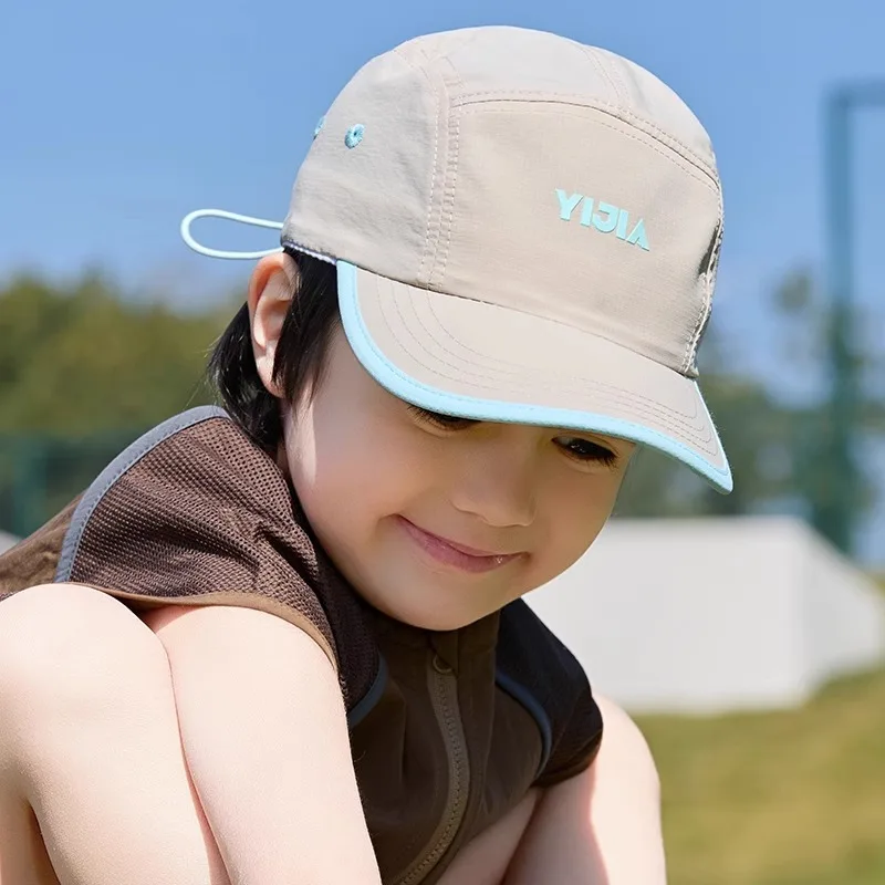 Quick Drying Children Baseball Cap Outdoor Sport Duckbill Caps