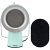 Wired Portable Kitchen Exhaust Fan | Range Hood with 5 Activated Charcoal Air Filters & Stainless-steel Oil Filter，Easy to Clean 1