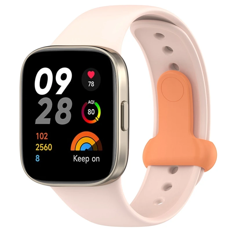 Z.DuDuZAZA Bandas compatibles con Xiaomi Redmi Watch 3 correas, [10  unidades] Pulseras de reloj de silicona suave para mujeres y hombres,  pulseras de