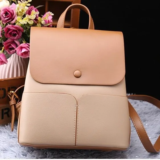 

New Arrival Campus Style Backpack for Women with High-end Design and Casual Chicness, Perfect for Travel, Commuting and School