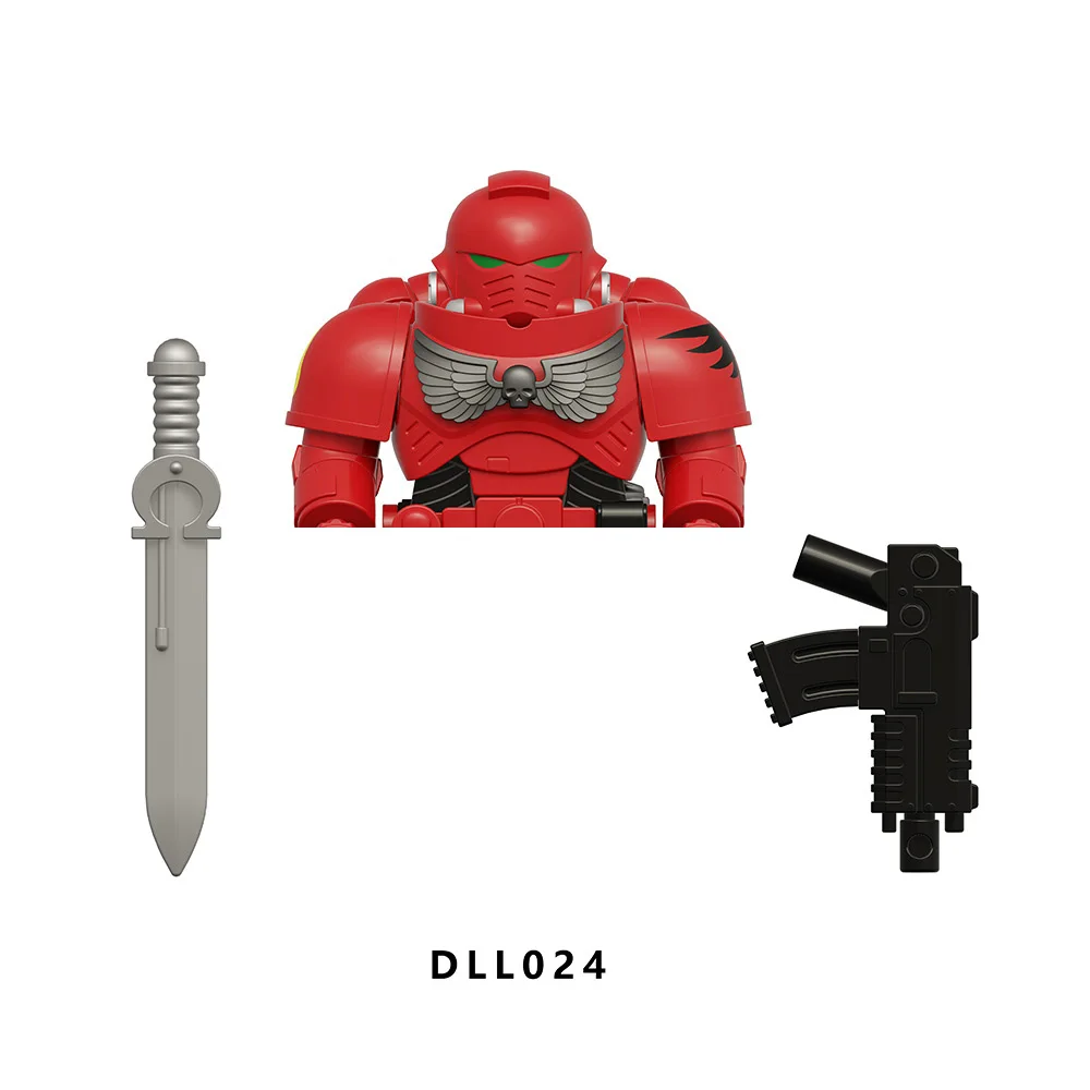 DLL022 DLL024 DLL027 미니 조립 액션 피규어 조립 장난감 어린이 퍼즐 블록 선물