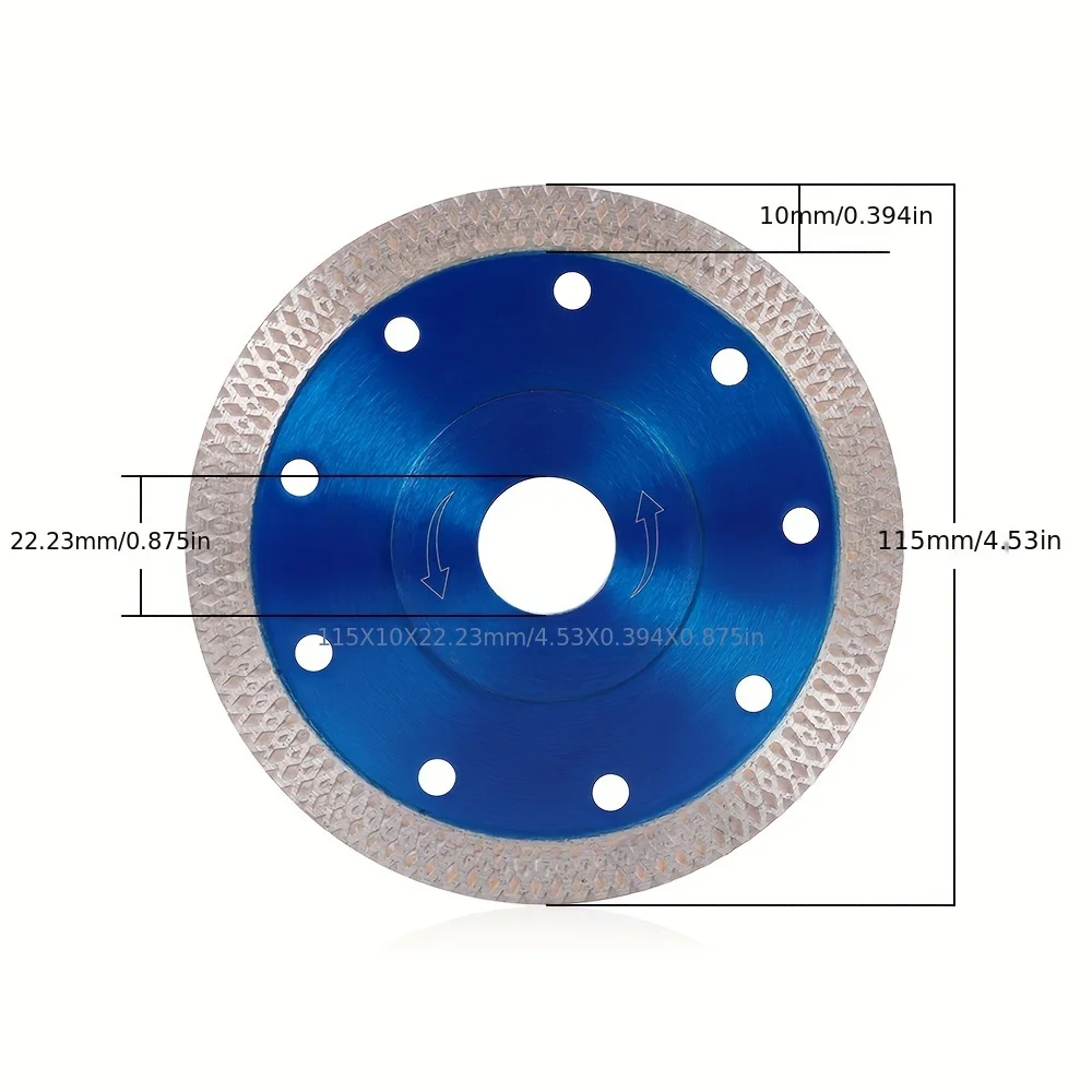 115mm diamond saw blade for diamond dry cutting