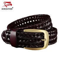 Luxury Men's Pin Buckle Braided Belt High Quality Braid Vintage Belt For Men's Casual Jeans Belt - Image 6