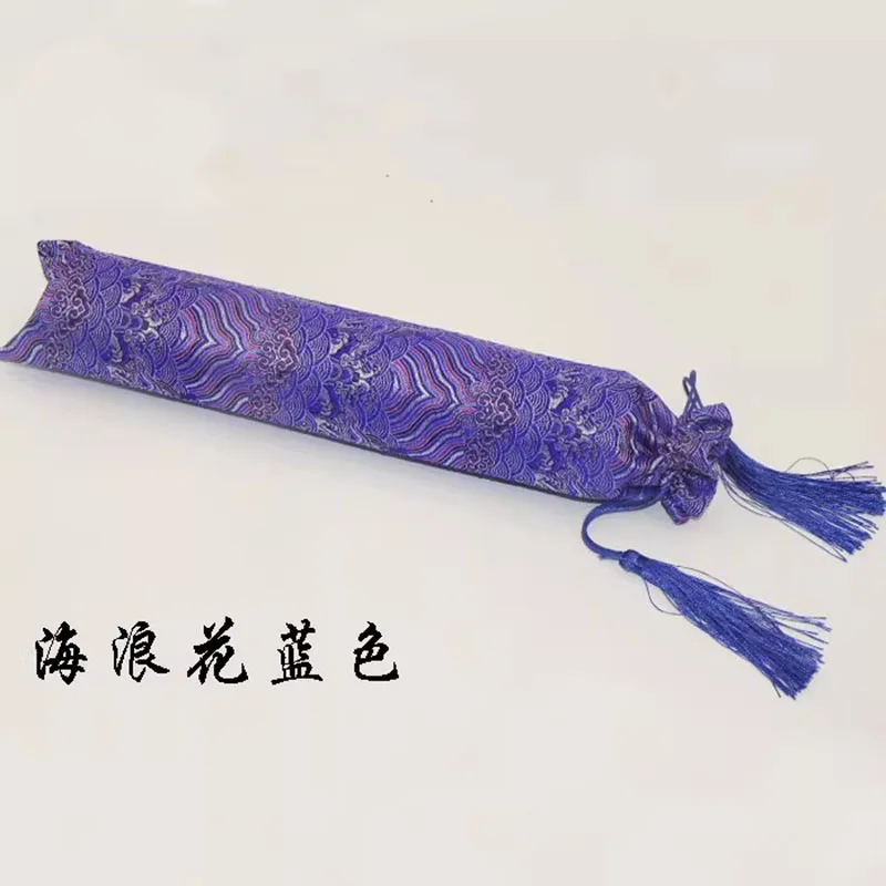 전통 중국 서예 스크롤 보관 가방, 수묵화 포장 케이스, 쌀 종이 홀더