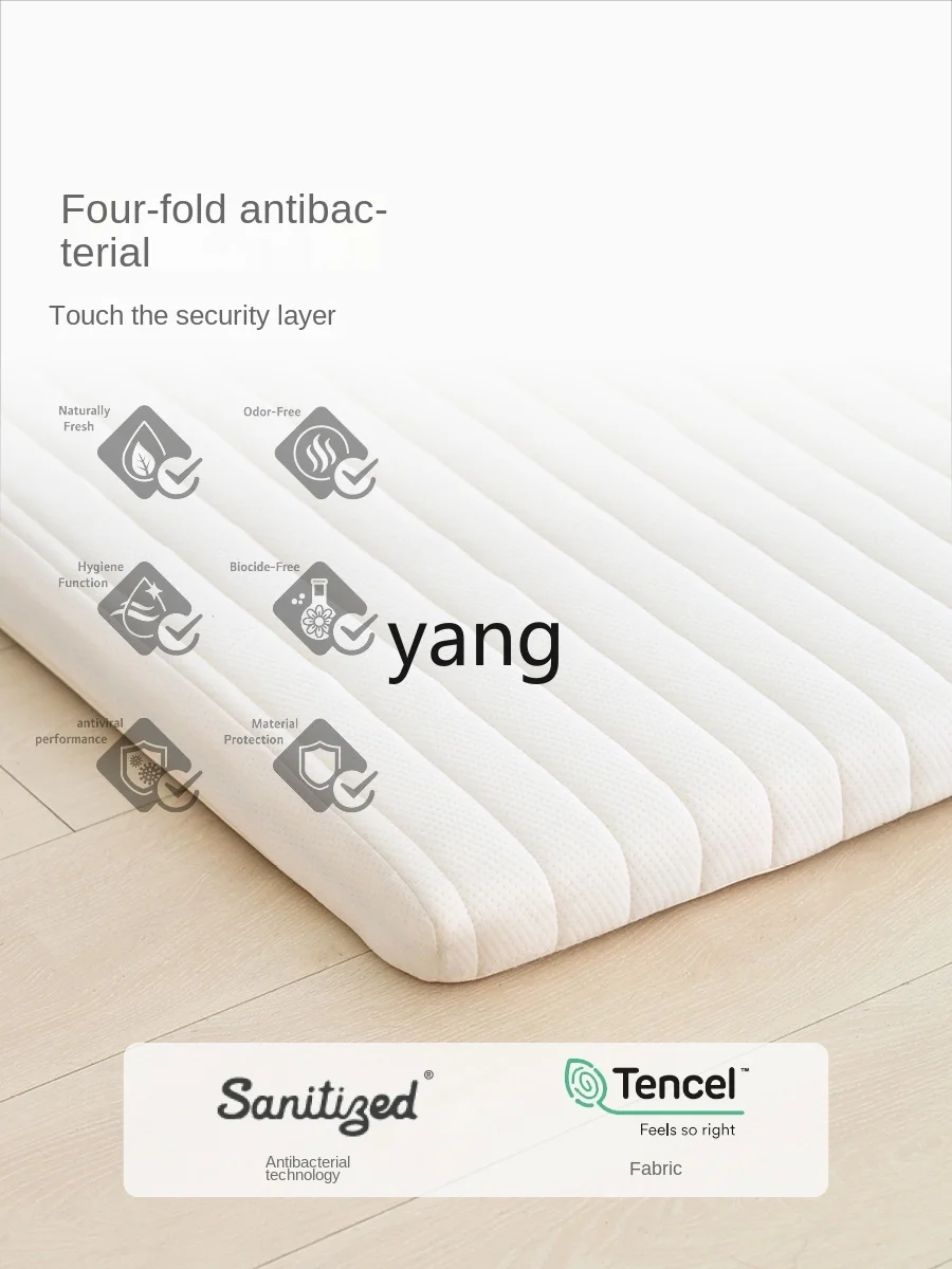 CX Folding Children's Mattress Double-Sided Breathable Spine Protection Antibacterial Fabric Removable and Washable