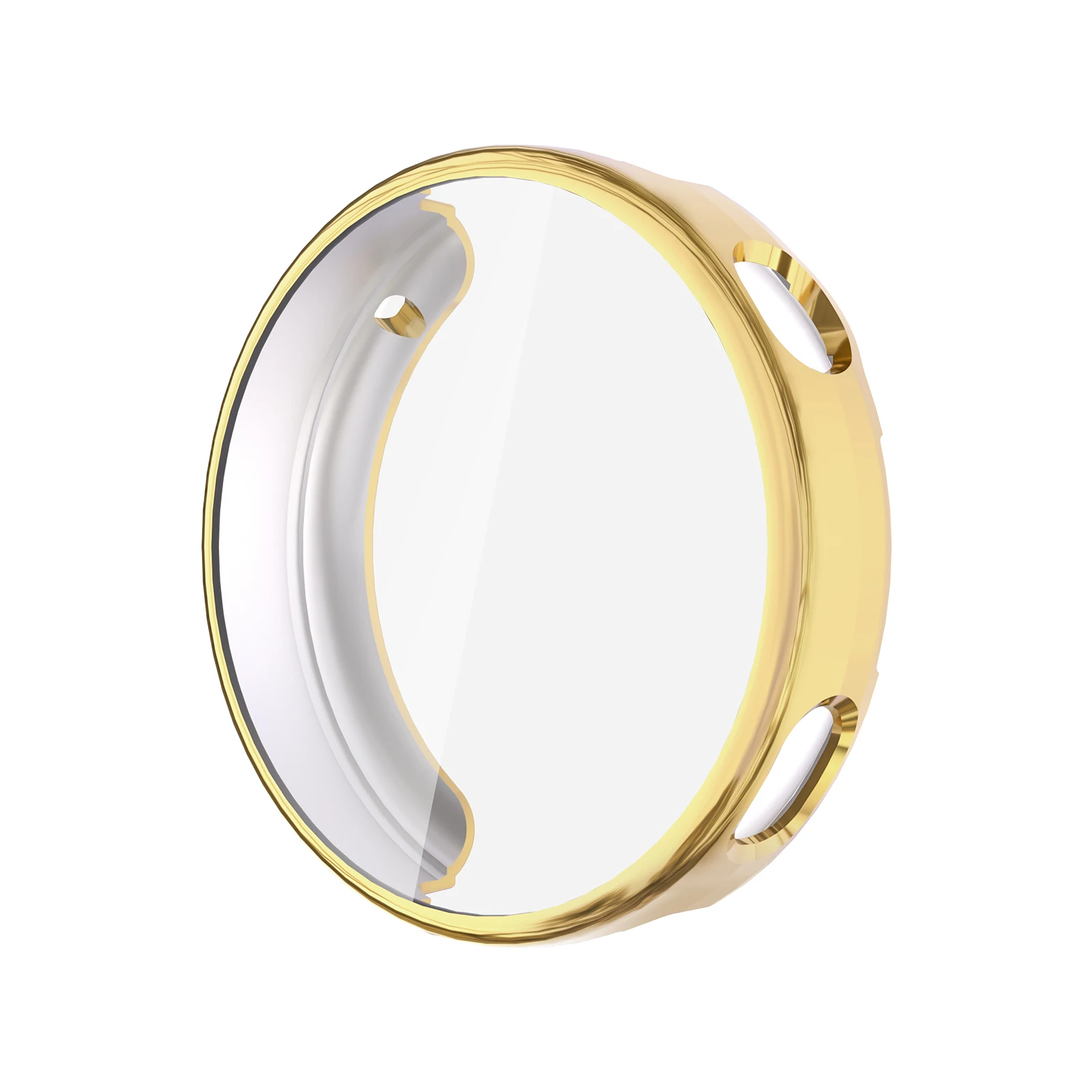 Soft TPU Protective Case with Anti-Scratch Screen Protector for Smartwatch Accessories