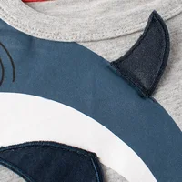 T-shirts à manches courtes pour enfants, Version coréenne, vêtements pour enfants, garçons et bébés, en coton, hauts d'été de dessin animé de 2 à 9 ans 4