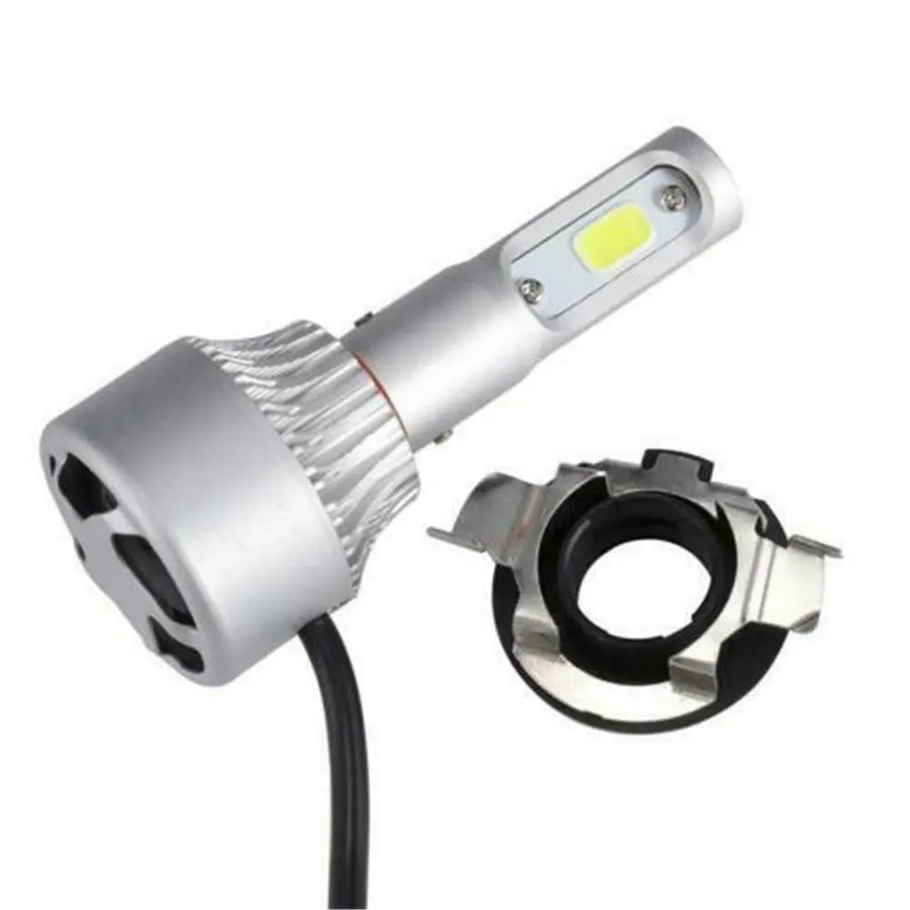 2Pcs/Set H7 LED Holder Headlight Base Headlamp Retainer Bulb Socket Mount Stand Adapter Deck Universal Car Auto Accessory headlight holder led lamp bulb base light holder lamp holder light bulb socket