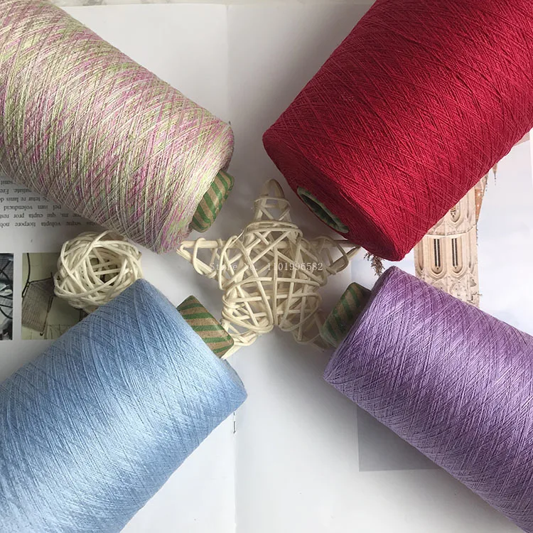 500g/ Roll Mulberry Silk Thread Summer Crochet Silk Thread DIY Handwork Woven Summertime Sunscreen Clothing/cape Raw Materials 2