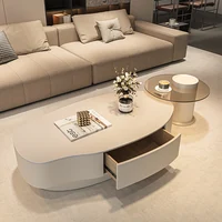 Table basse italienne élégante, tendance, classique, Premium, belle Table basse, moderne et minimaliste, meubles de maison 5