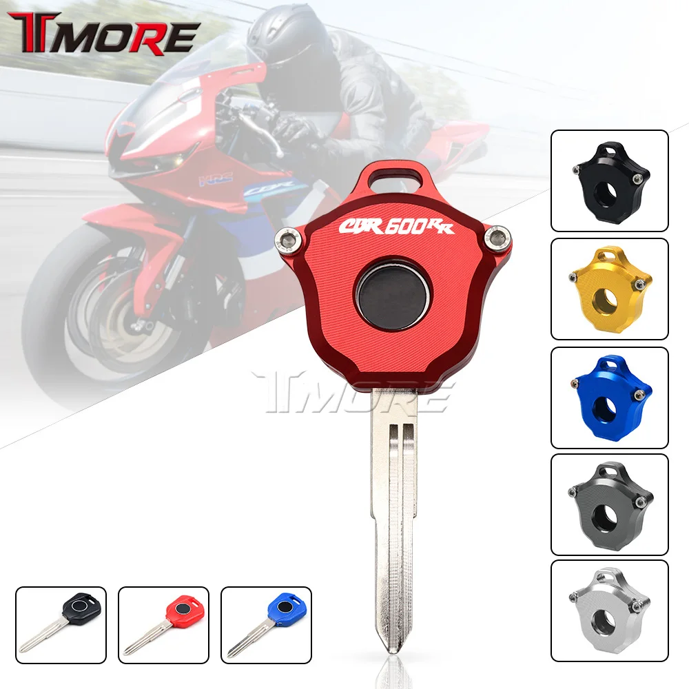

For Honda CBR600RR CBR 600RR Motorcycle Accessories CNC Aluminum key Cover Key protection Set decorative Keys Case Shell Embryo
