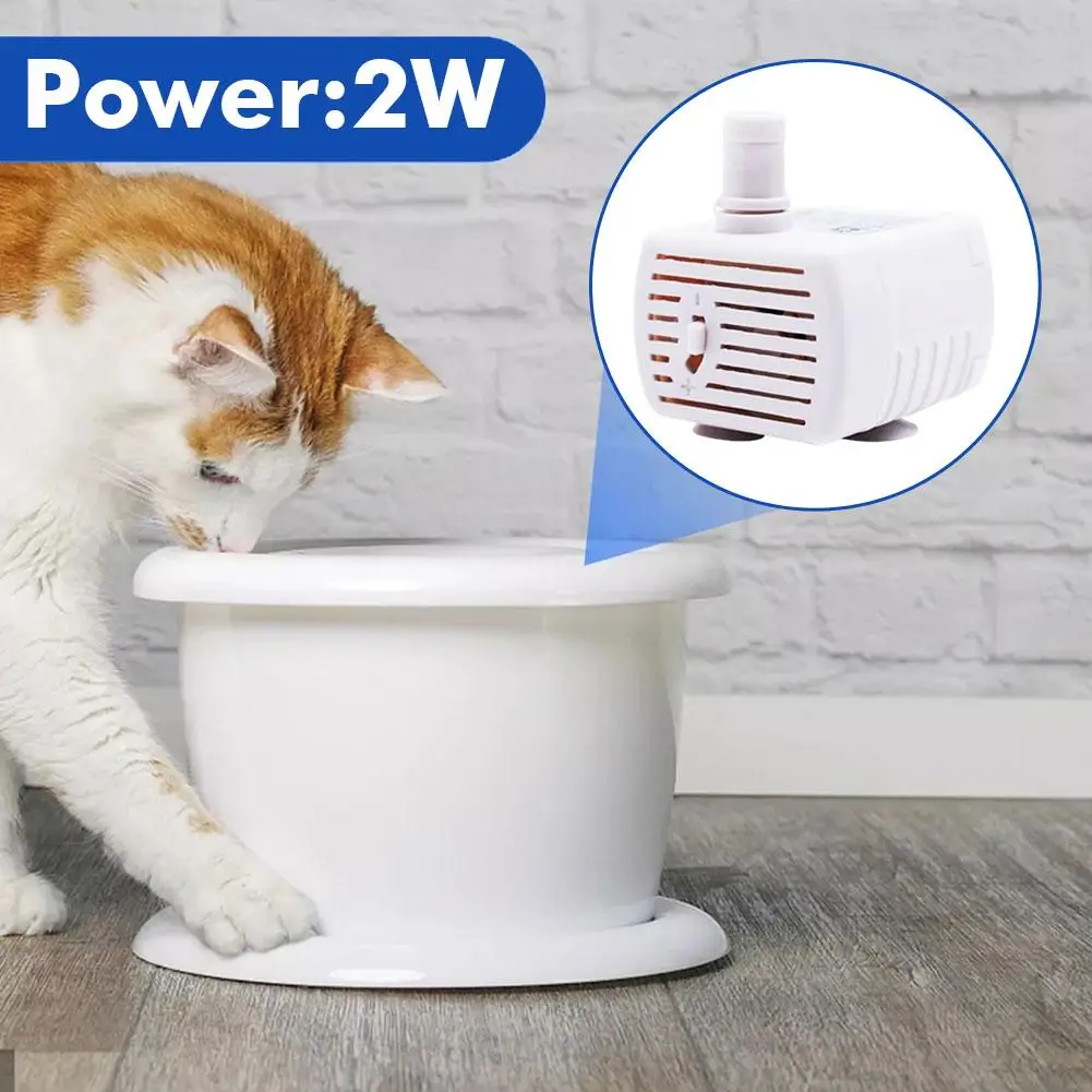 200L/H 2W Mini Submersible Pump USB DC 5V Pet Water Dispenser Water Pump DR-DC160 Pumps Ultra-quiet Brushless Motor