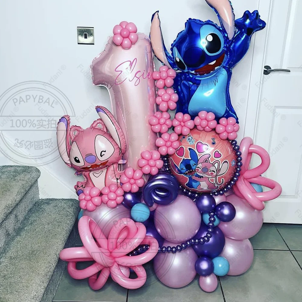 Per Pack Officially Licensed Lilo Stitch Balloon Set - Temu