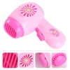 Children'S Pretend Hair Dryer Toy Kids Toys For Girls Simulation Miniature Home Appliance Washing Machine Electric Hair Dryer 1