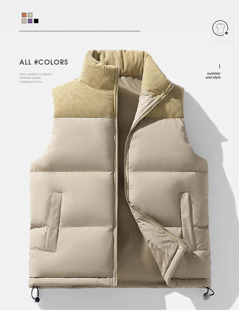 Down Vest Side View