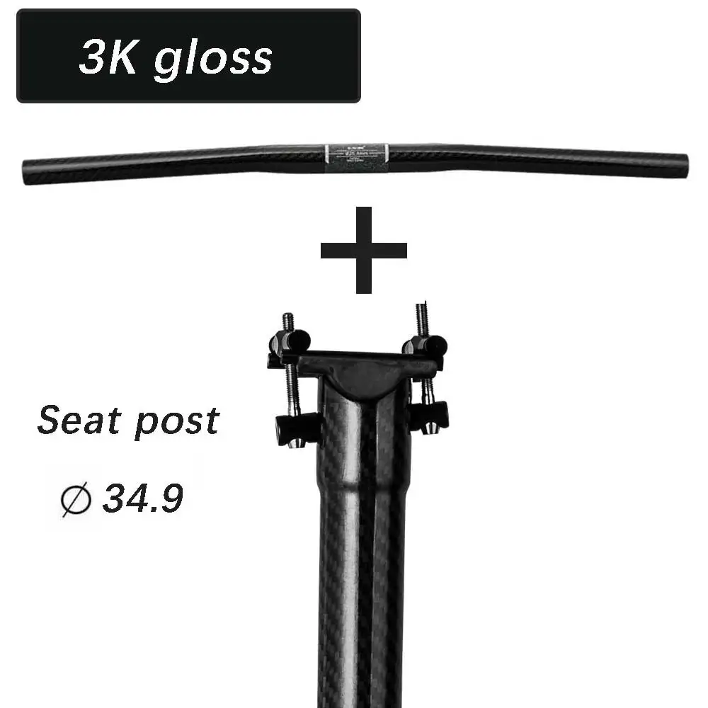 Tige De Selle Carbone Pliable 600mm - Diamètres 27,2/30,8/31,6mm - Pour VTT/Vélo Route/BMX