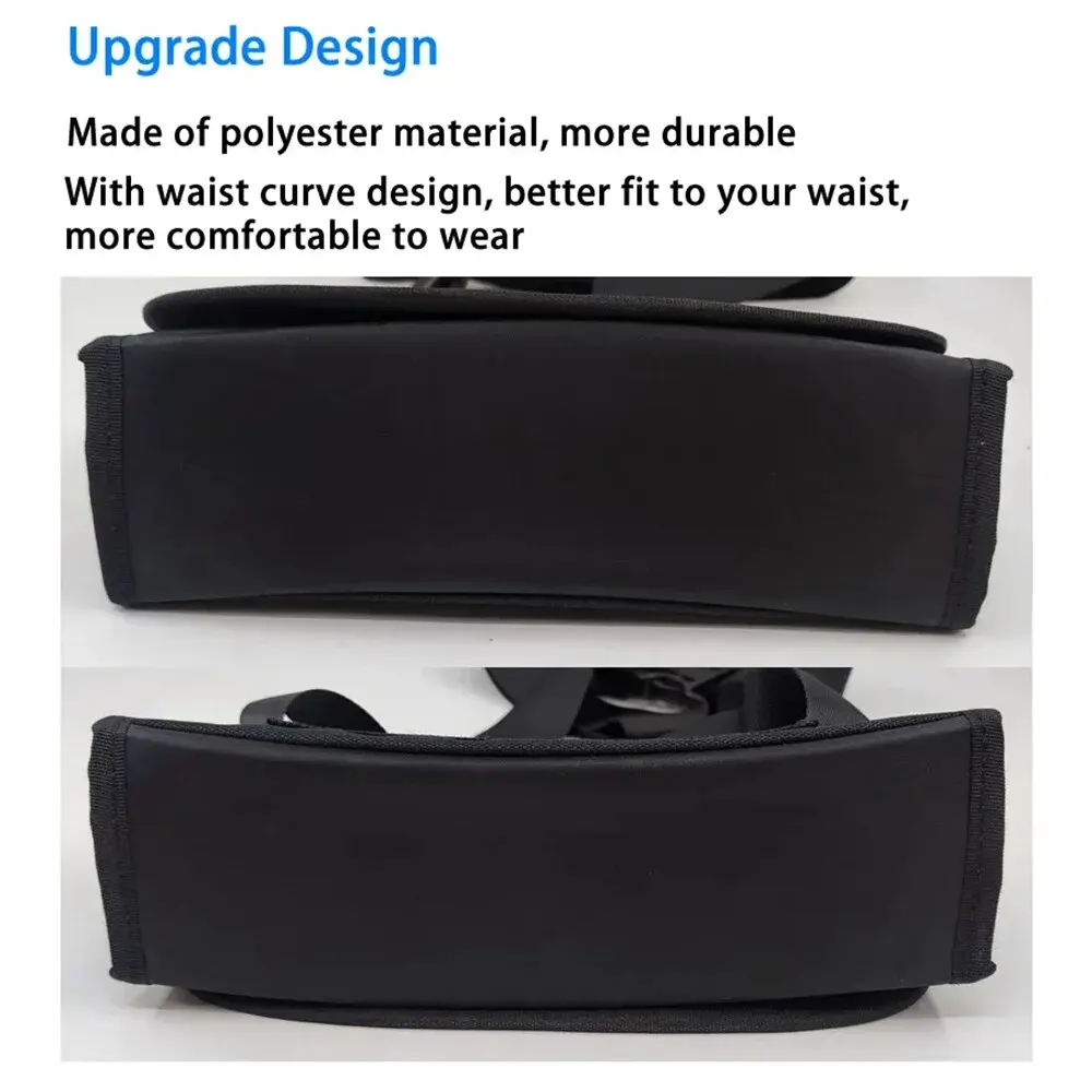 멀티 포켓 동전 보관 가방 허리 가방, 웨이터 드라이버 캐셔 돈 지폐 안전, 8 슬롯 동전 거치대 디펜서 유로 분류기